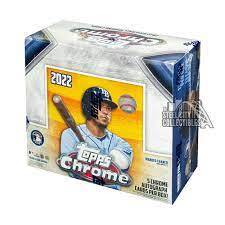 TOPPS - TOPPS CHROME BASEBALL - 2022 - JUMBO - HOBBY BOX